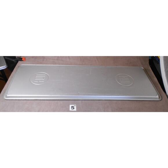 Antique HILL Aluminum Deli Case Display Tray # 5 30" X 10.5" Butcher Bakery - Picture 2 of 9